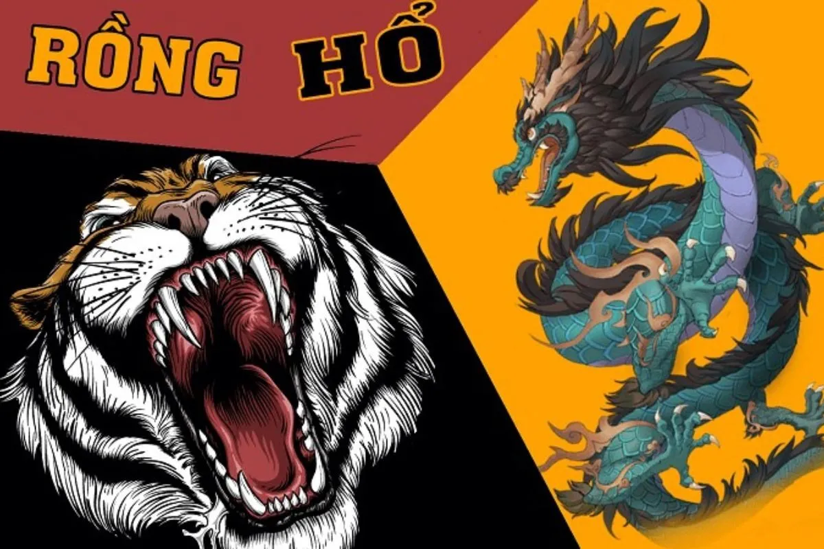giá trị của hổ đôi trong trò chơi rồng hổ