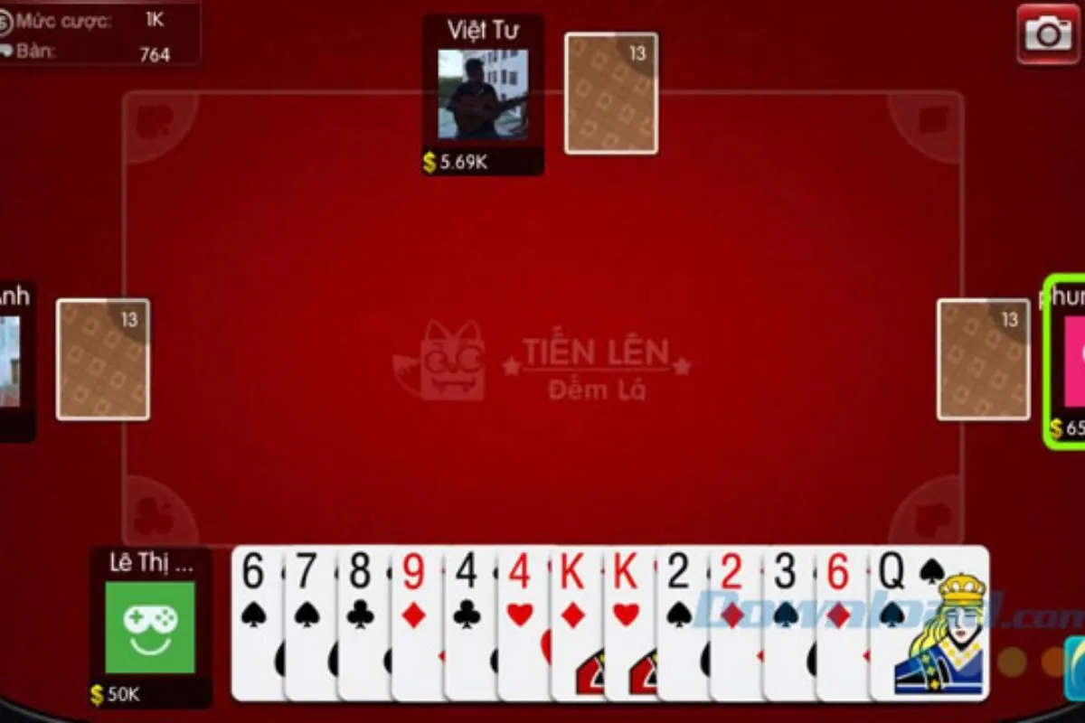 những game bài chơi trên điện thoại